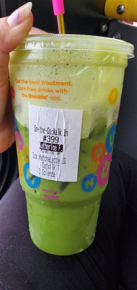 Dunkin Donuts Iced Matcha Latte Recipe - Banana-breads.com