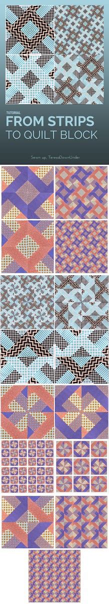 Strip Quilt Block Tutorials 的图像结果