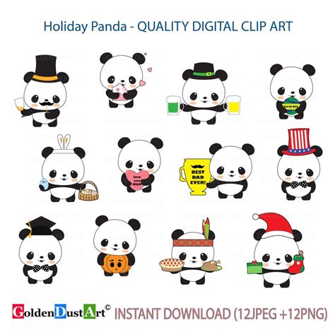 Panda Clip Art