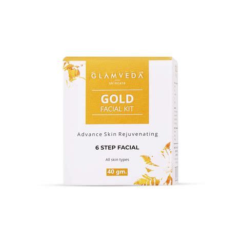 Glamveda Gold Advance Skin Rejuvenating Facial Kit 40gm – Glamveda Skincare
