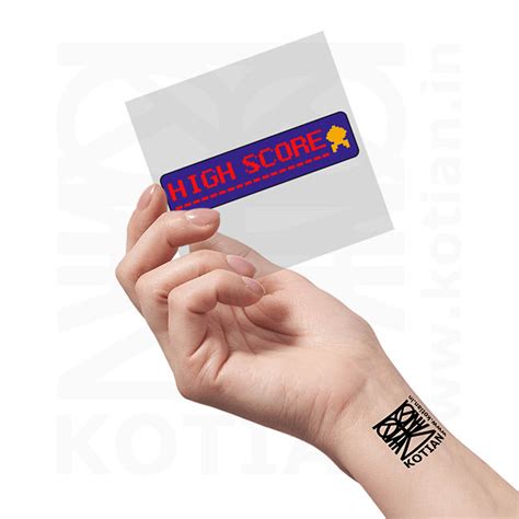 High Score Cloth Sticker | Kotian