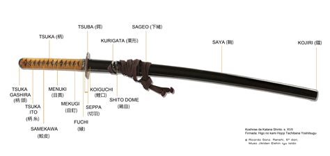 Parts of the katana - Seibukan Budo #seibukanbudo #aikido #iaido #jodo ...