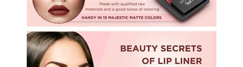 Buy Swiss Beauty Bold Matt Lipliner 12 Colour - Multicolour Online at ...