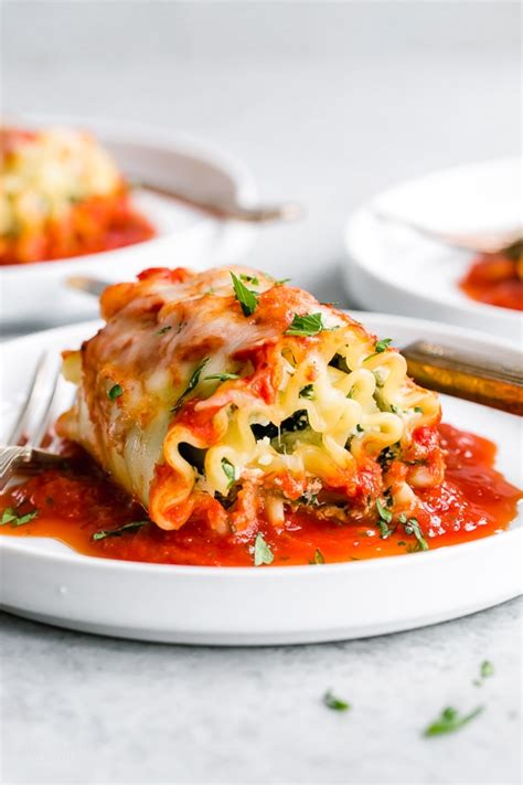 Weight Watcher's Skinny Lasagna Rolls   Weight Loss  