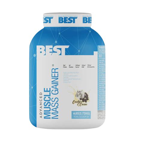 Buy Best Nutrition Advanced Muscle Mass Gainer 6 Lbs Online | NutriStar