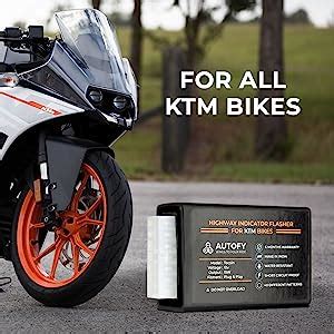 Autofy TOCSIN Plug & Play Highway Indicator Flasher For KTM Bikes With ...
