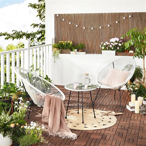 Dreamline Outdoor Furniture Garden Patio Seating Set 1+2 2 Chairs and ...