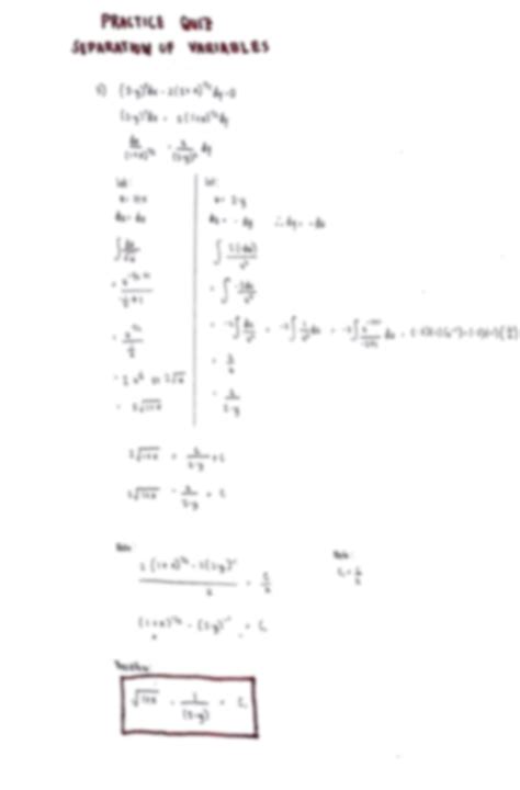 Image result for Diff EQ Practice Problems