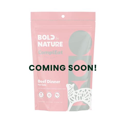 ComplEat Raw Bowls Beef Dinner for Cats - Bold by Nature