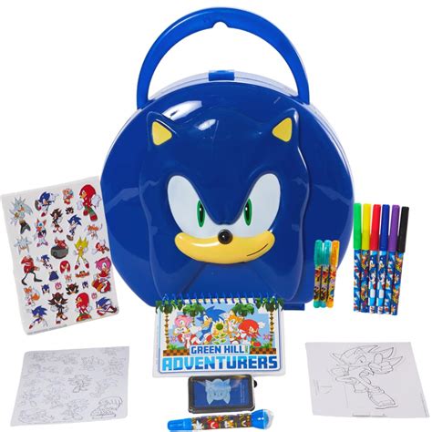 Buy Sonic The Hedgehog Coloring & Sticker Activity Set for Kids with ...
