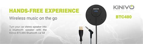 Kinivo Bluetooth Hands-Free Car Kit (BTC450) : Amazon.in: Electronics
