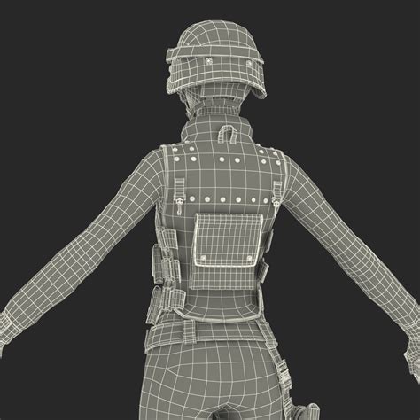 SWAT Indian Woman 3D | 3D Molier International
