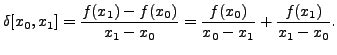 Lagrange's Interpolation formula
