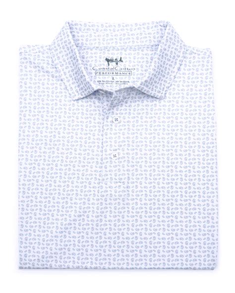 Pink Paisley Polo – Coastal Cotton Clothing