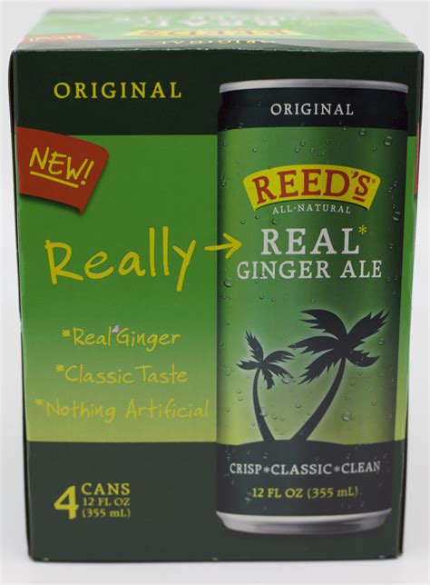 Reed’s REAL Ginger Ale - Packaged Food Reviews