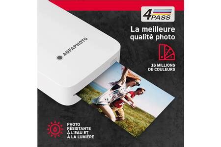 Imprimante photo Agfa Photo Imprimante Photo Portable Realipix Mini P ...