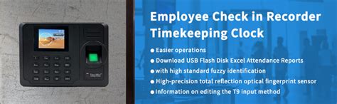 Team Office Z305W Biometric Attendance Device with Cloud and Wi-Fi ...