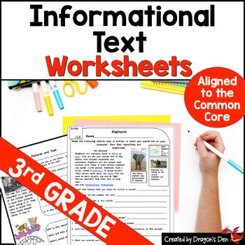Reading Informational Text Worksheets 3rd Grade 的图像结果