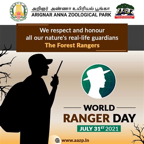 AAZP wishes you a very Happy World Rangers Day 2021 to all Forest Range ...