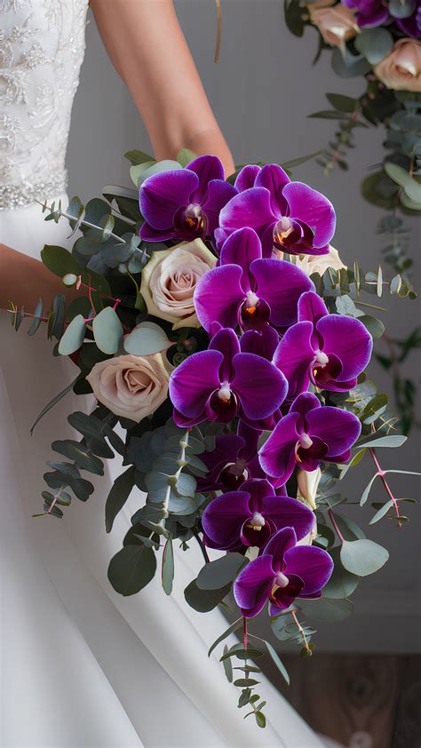 20 Orchid Wedding Bouquets: Stunning Inspirations | Orchid bouquet ...