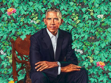Barack Obama by Kehinde Wiley – kai789 - who painted barack obama's portrait