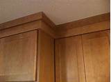 Custom-designed Crown Moulding Stack for Kitchen Cabinets
