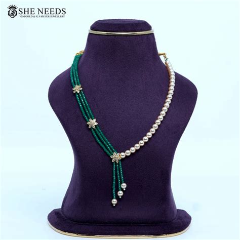 Beads Chain Jewellery Online – Traditional Designs | She Needs ...