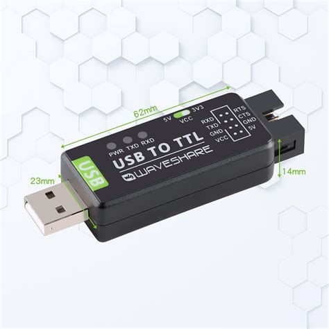 JESSINIE Industrial USB to Serial Adapter UART Serial Adapter India | Ubuy