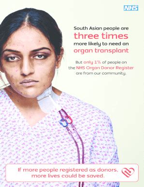 Fillable Online organdonation nhs English - Organ Donation ...