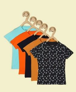 Flipkart.com | Miss & Chief Boys Printed Pure Cotton Regular T Shirt ...
