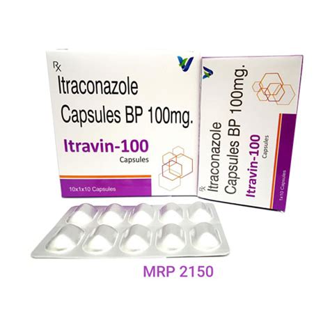 ITRAVIN-100 Capsules Vindcare Lifesciences