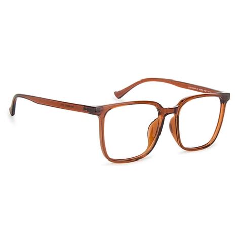 Buy Brown Transparent Full Rim Square Lenskart SG Essentials LA ...
