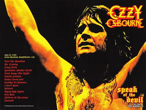 Speak Of The Devil Ozzy Osbourne Full Album