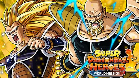 Raditz e Nappa Super Saiyajin 3! | Super Dragon Ball Heroes World ...