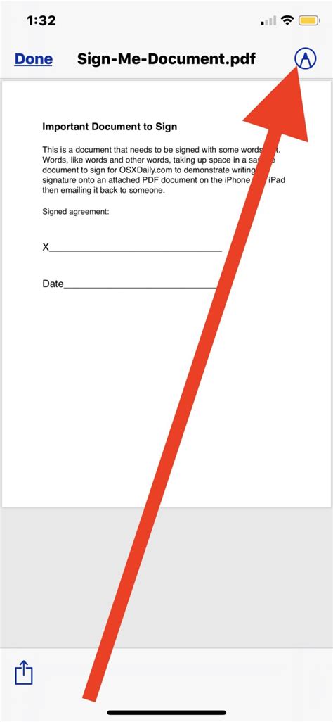 How to Sign Word iOS 的图像结果