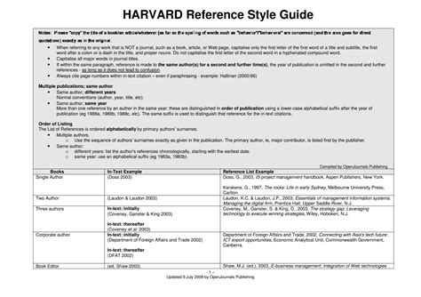 Image result for Harvard Reference Guide