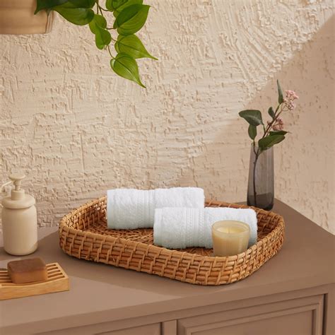 Paleto | Everyday Essentials Absorbent Ring Spun Cotton Terry Hand Tow ...