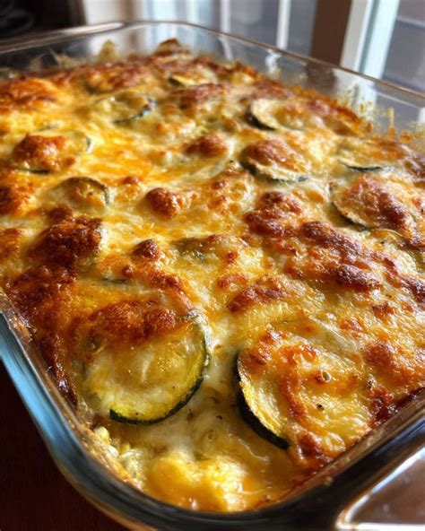 Delicious Keto Zucchini and Squash Casserole in 25 Min, a Pure Joy ...