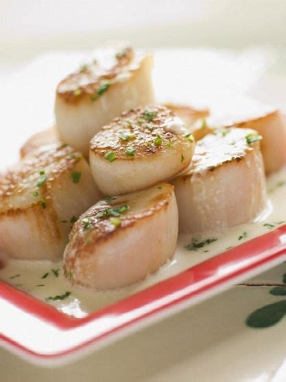 Sea Scallops with Mushrooms and Cheese Sauce (Mornay) - Food So Good ...