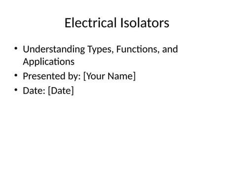 Image result for Isolator Tutorial
