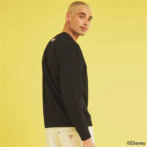 GUESS L/SLV SWEATSHIRT BLK 21SS-I（ゲス ミッキー スウェットシャツ-ブラック） | atmos（アトモス ...