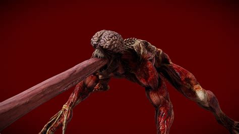 Resident Evil 2 Remake Licker - Download Free 3D model by goldenex ...