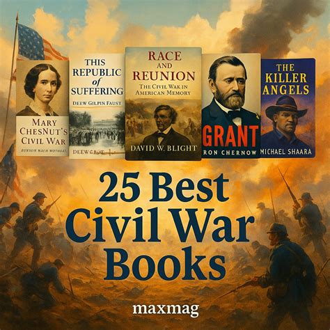 25 Best Civil War Books: Stories & Battlefields Across the World