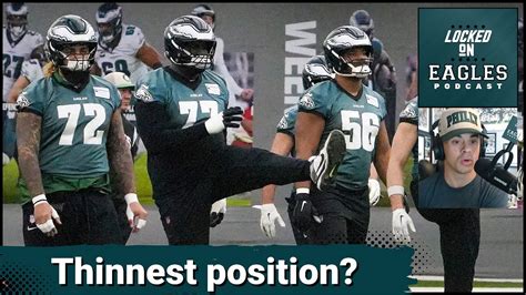 WEAKEST POSITION: Philadelphia Eagles THINNEST DEPTH CHART on the 2025 ...