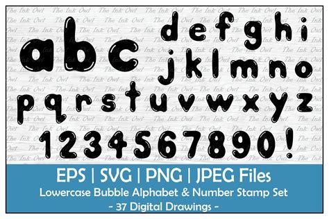 Bubble Letter Lowercase W