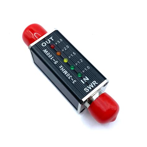 3-30mhz frequency max 100w shortwave standing waves indicator rf-tapped ...