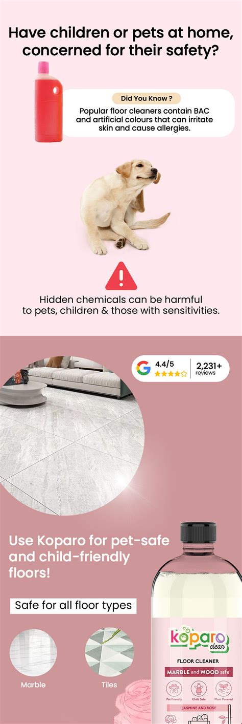 Floor Cleaner 1L – Jasmine | Natural & Safe – Koparo – Koparo Clean