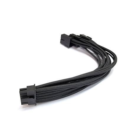 ATX 3.0 PCIe 5.0 600W Triple 8 Pin to 12VHPWR 16 Pin Adapter Cable - MODDIY