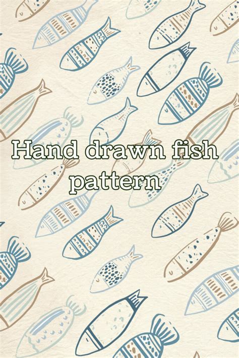Image result for Hand Drawn Fish Pattern