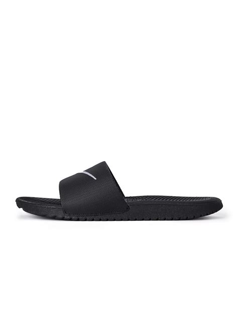 Nike Boys Kawa Slide (Gs/Ps) Black/White (819352-001), 2.5 Kids UK (3 ...
